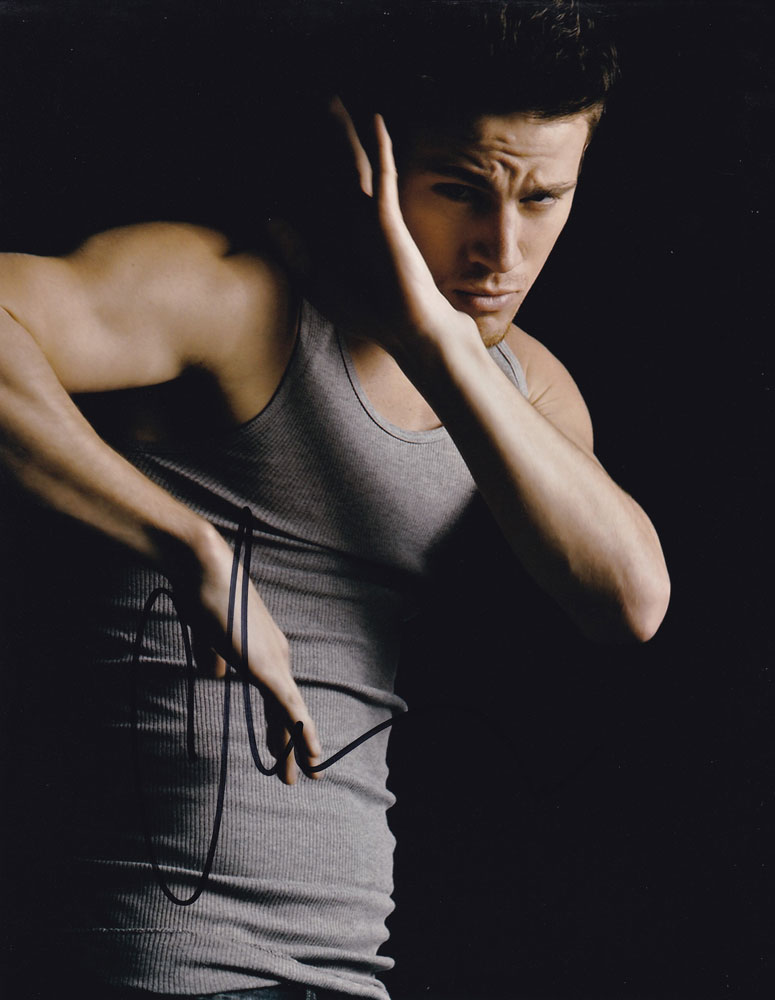Channing Tatum in-person autographed photo