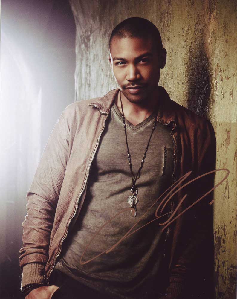 Charles Michael Davis in-person autographed photo