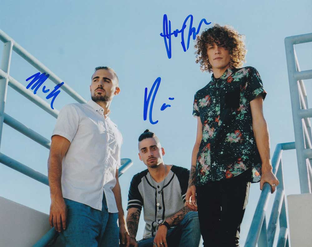 Cheat Codes In-person Autographed group Photo