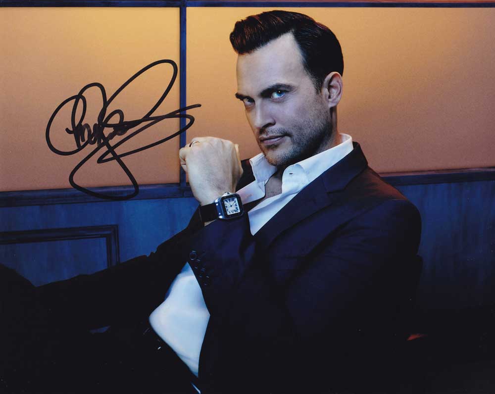 Cheyenne Jackson in-person autographed photo