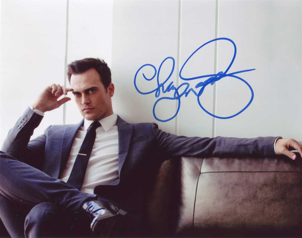 Cheyenne Jackson in-person autographed photo