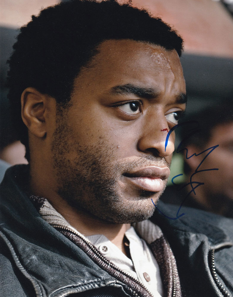 Chiwetel Ejiofor in-person autographed photo