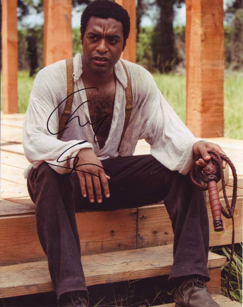 Chiwetel Ejiofor in-person autographed photo