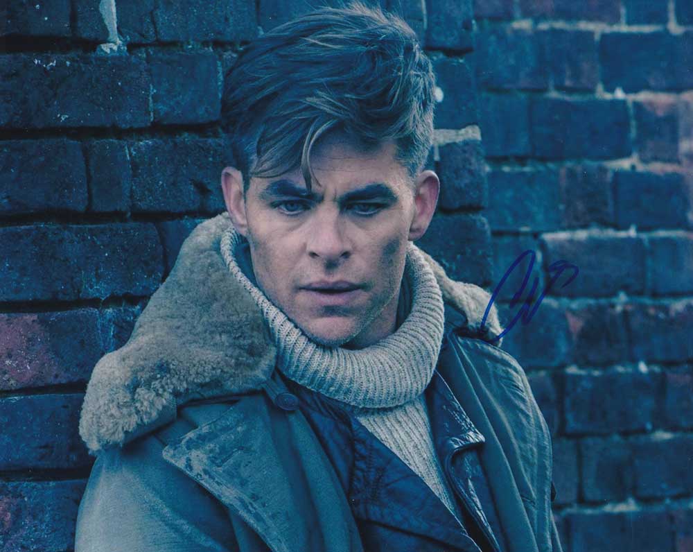Chris Pine in-person autographed photo