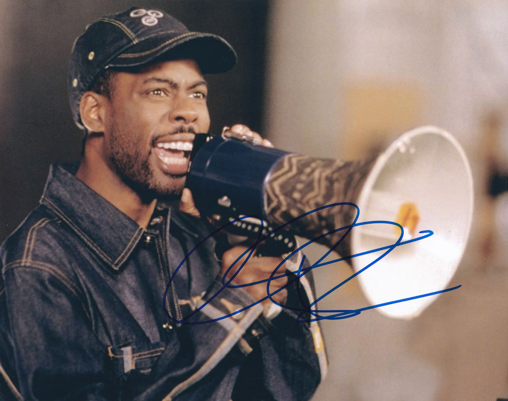 Chris Rock in-person autographed Photo