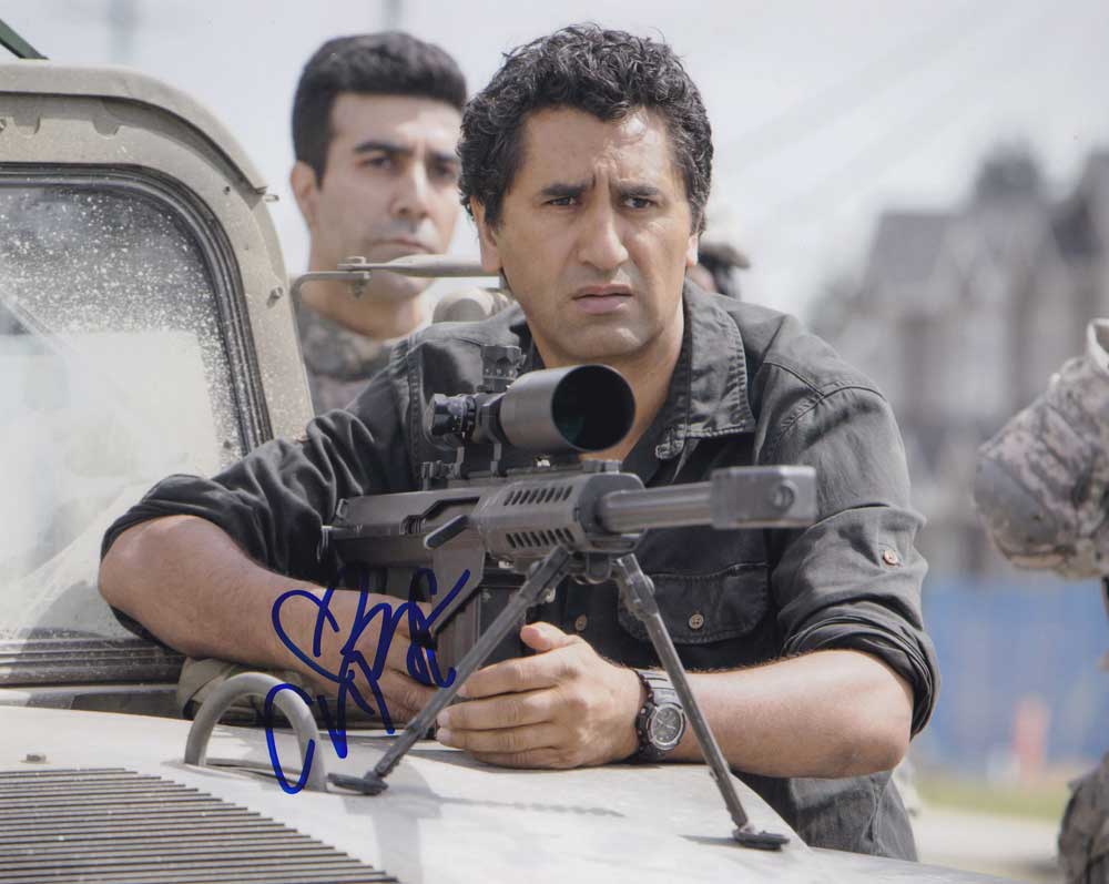 Cliff Curtis in-person autographed photo