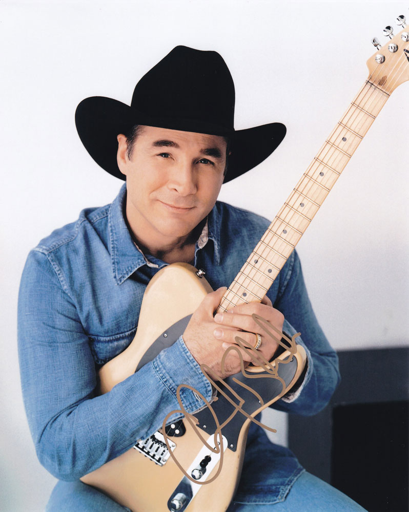 Clint Black in-person autographed photo