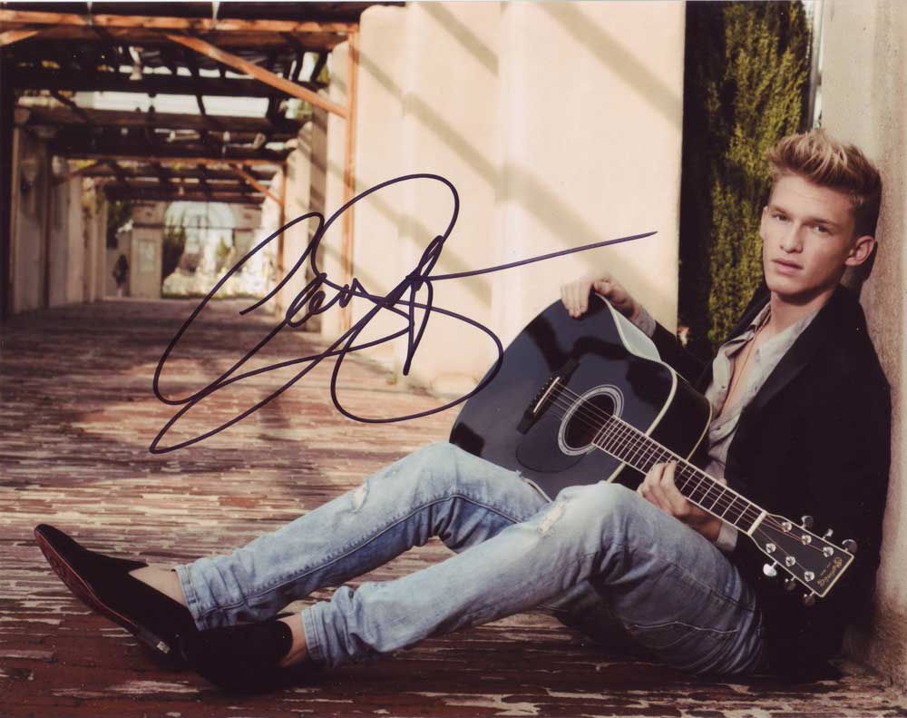 Cody Simpson in-person autographed photo