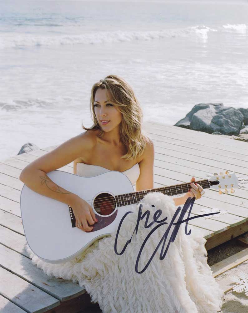 Colbie Caillat in-person autographed photo