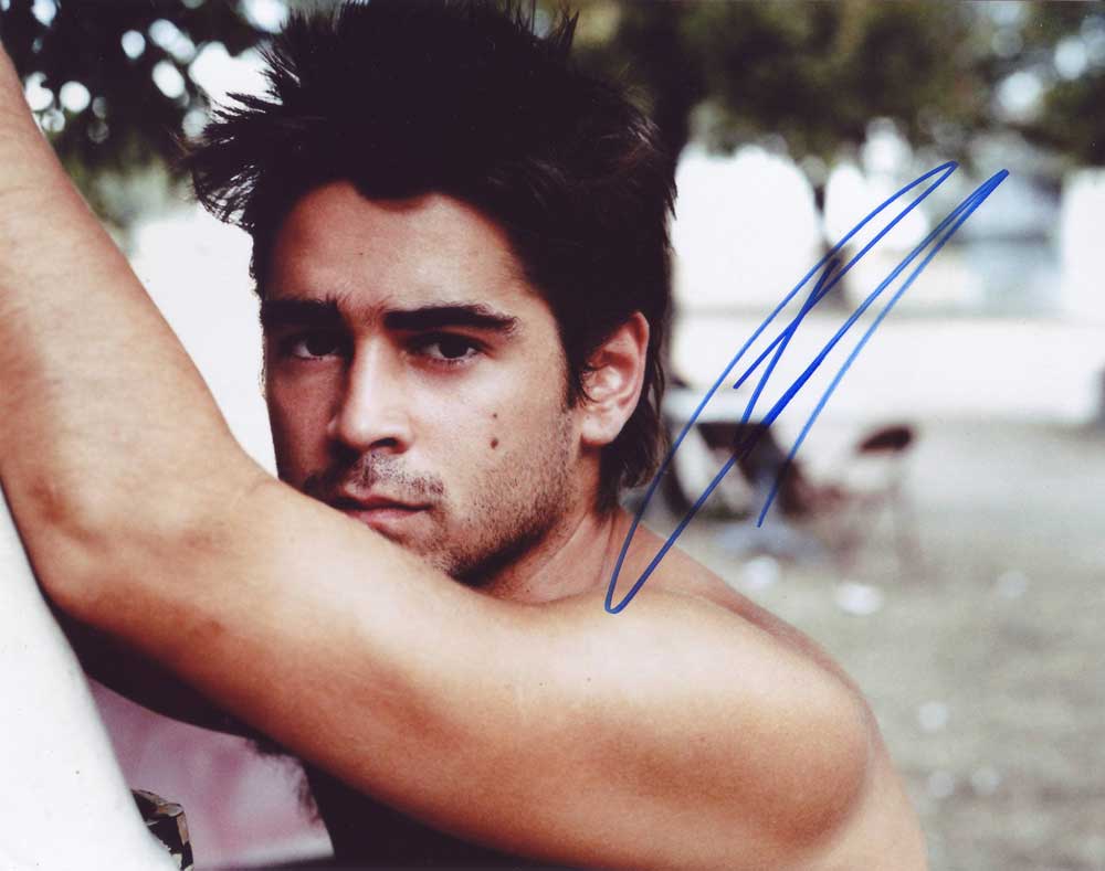 Colin Farrell in-person autographed photo