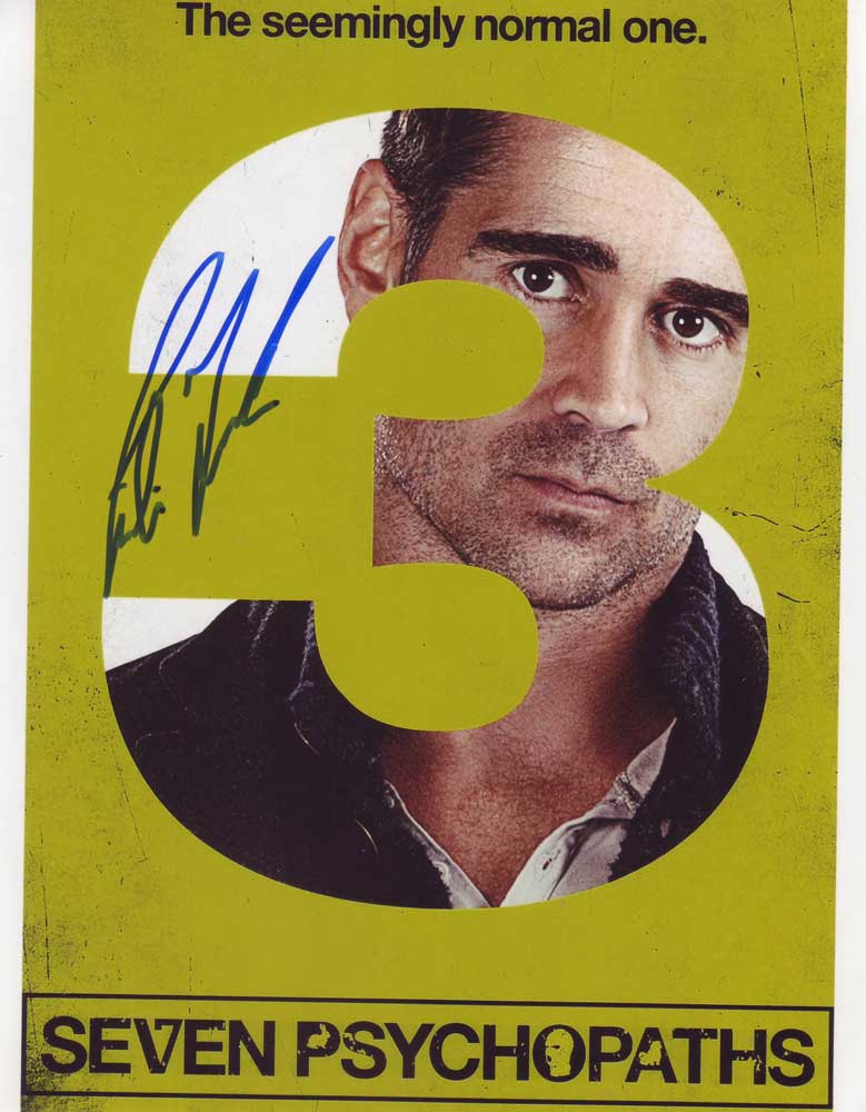 Colin Farrell in-person autographed photo