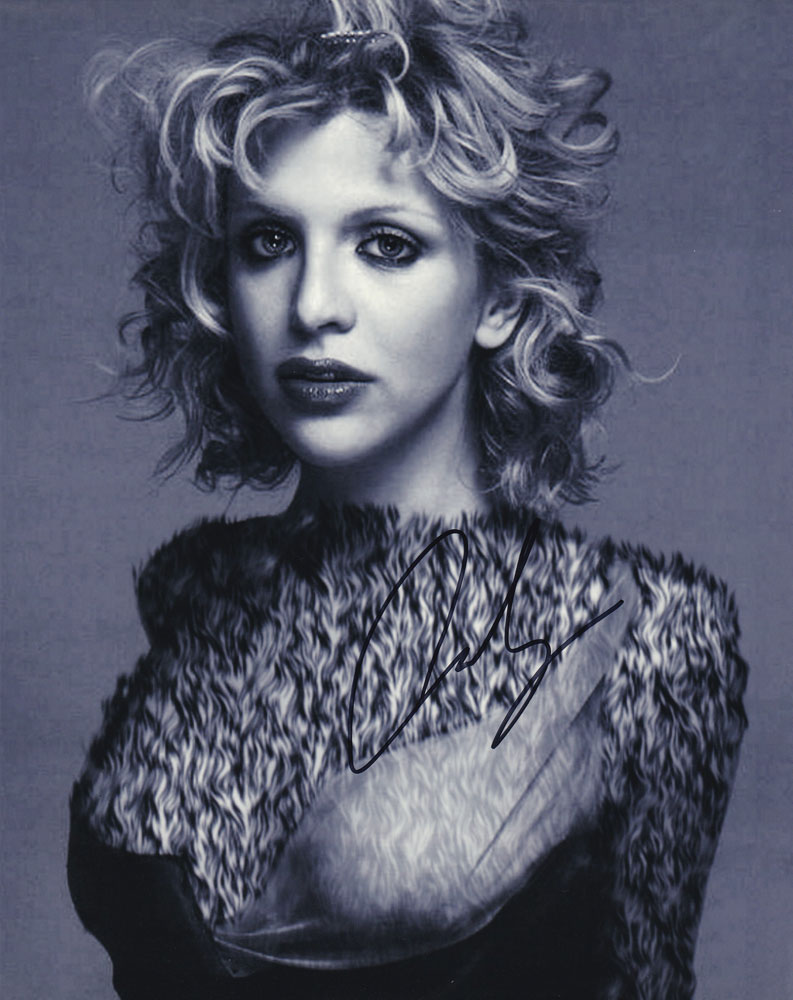 Courtney Love In-person Autographed Photo