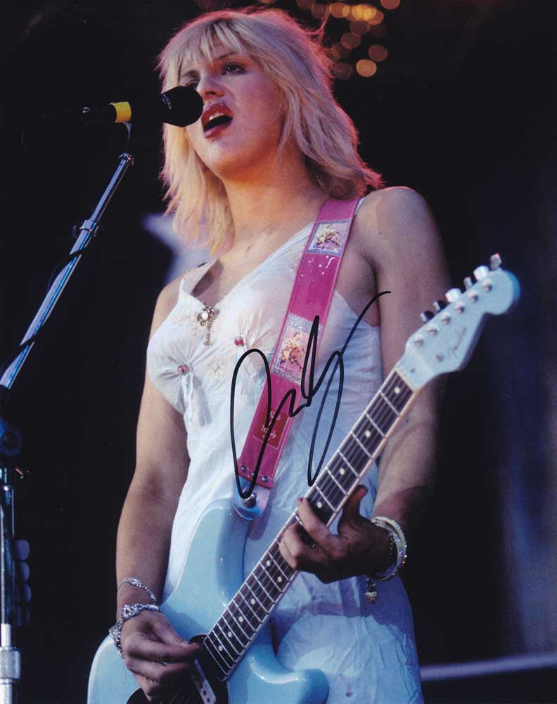 Courtney Love In-person Autographed Photo