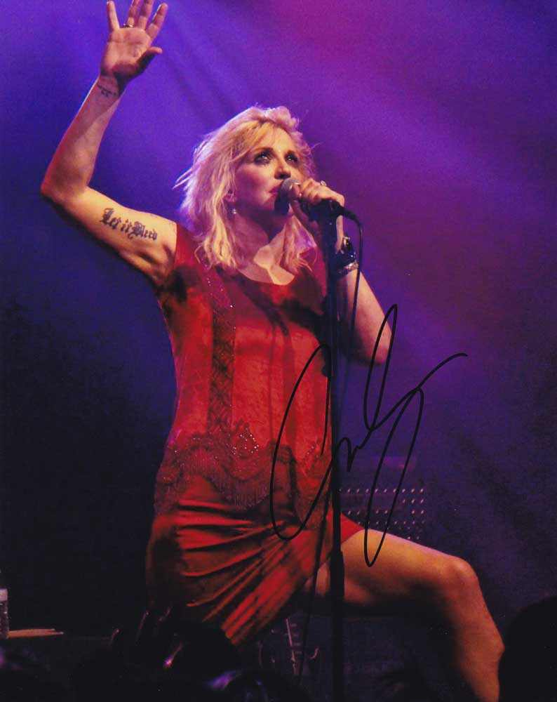 Courtney Love In-person Autographed Photo