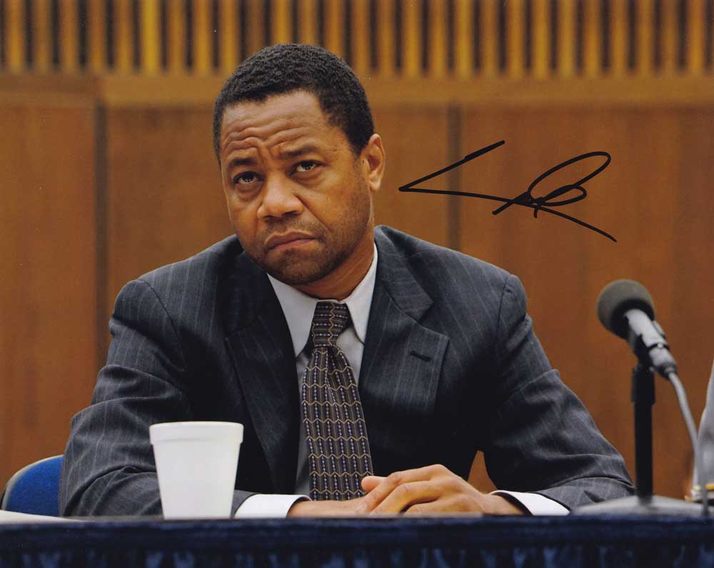 Cuba Gooding Jr. in-person autographed photo