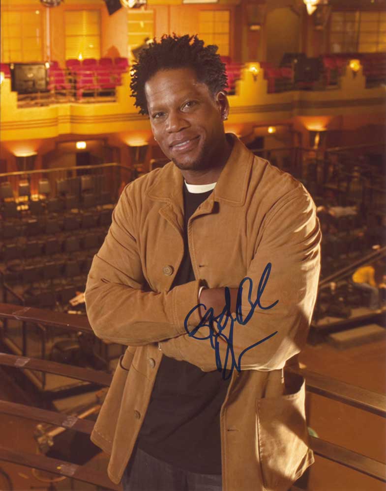 D.L. Hughley in-person autographed photo