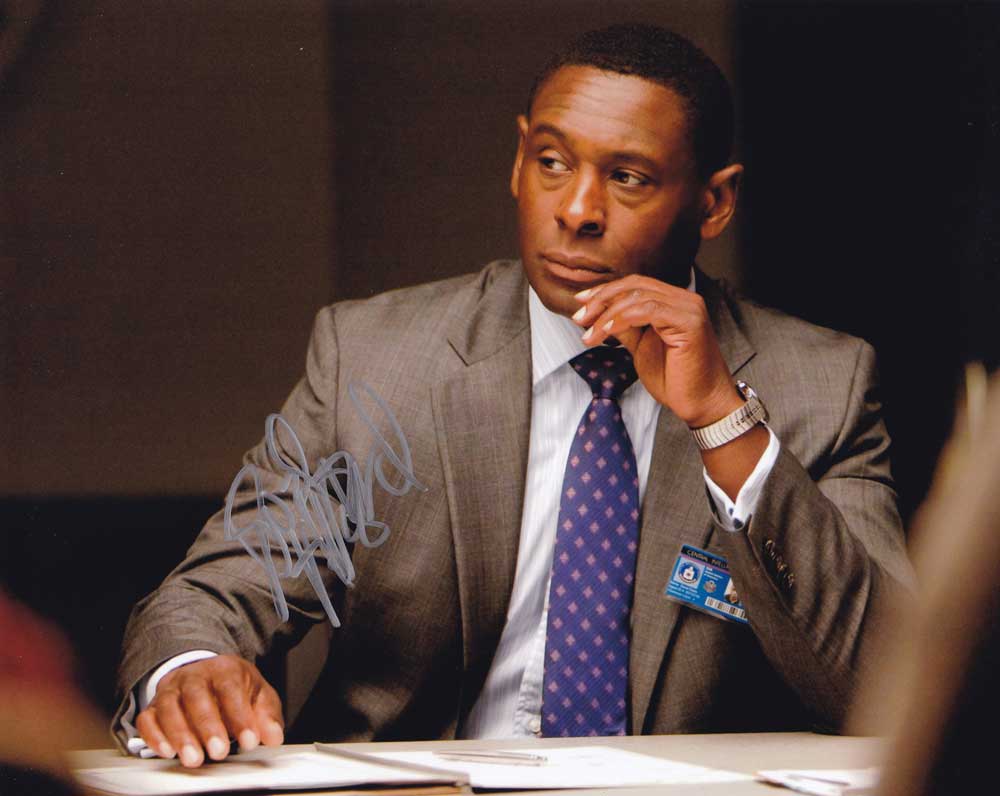 David Harewood in-person autographed photo