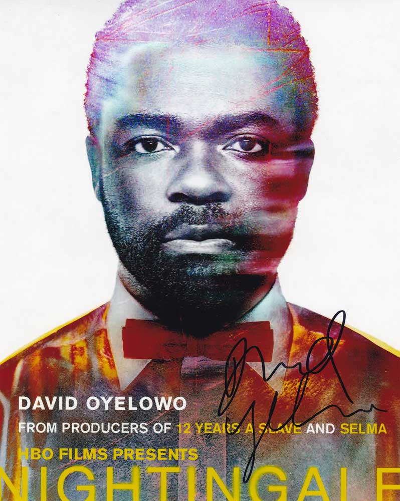 David Oyelowo in-person autographed photo