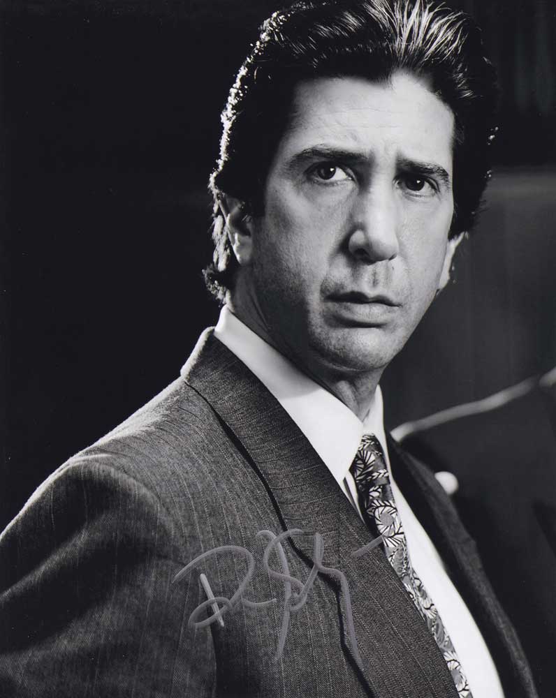 David Schwimmer in-person autographed photo