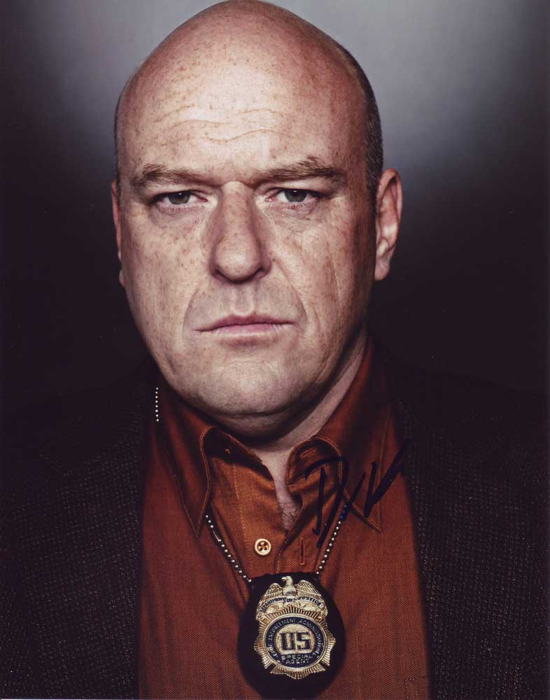 Dean Norris in-person autographed photo