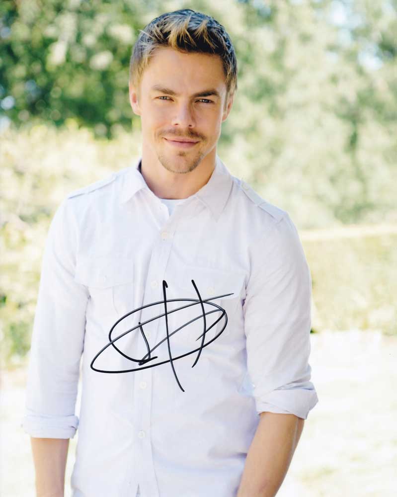 Derek Hough In-person Autographed Photo