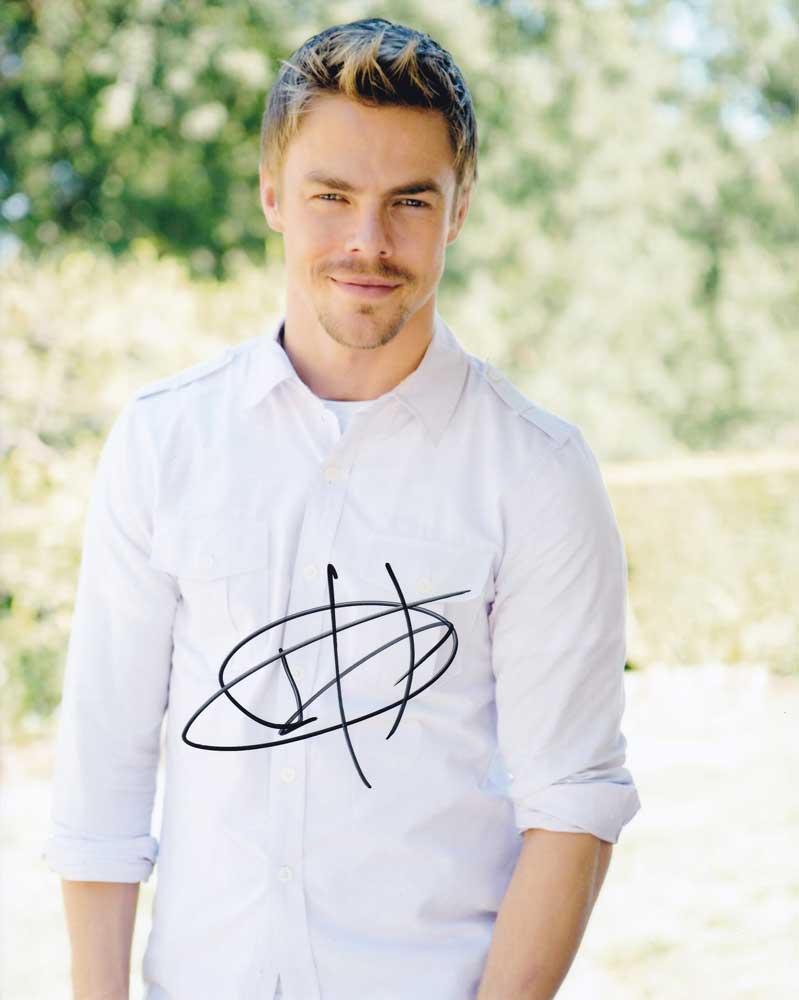 Derek Hough In-person Autographed Photo