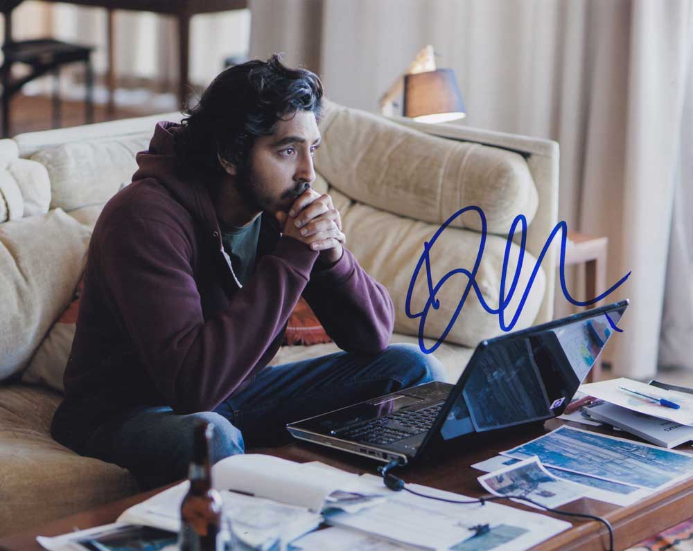 Dev Patel in-person autographed photo