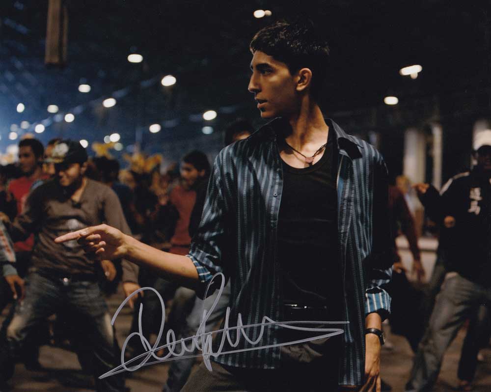 Dev Patel in-person autographed photo