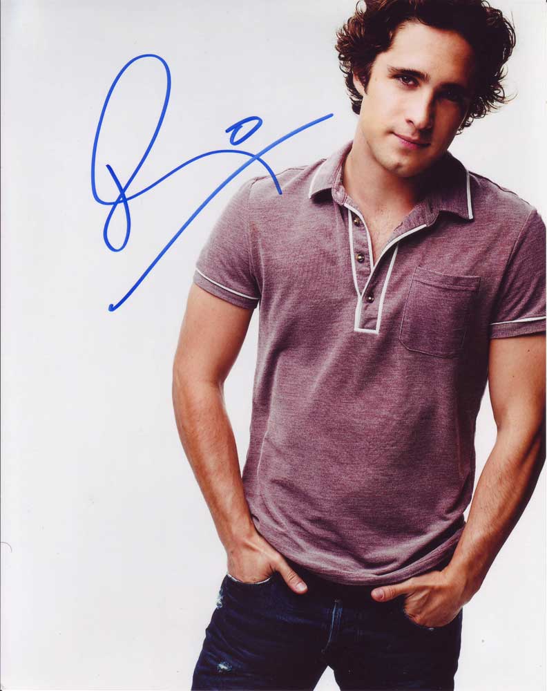 Diego Boneta in-person autographed photo