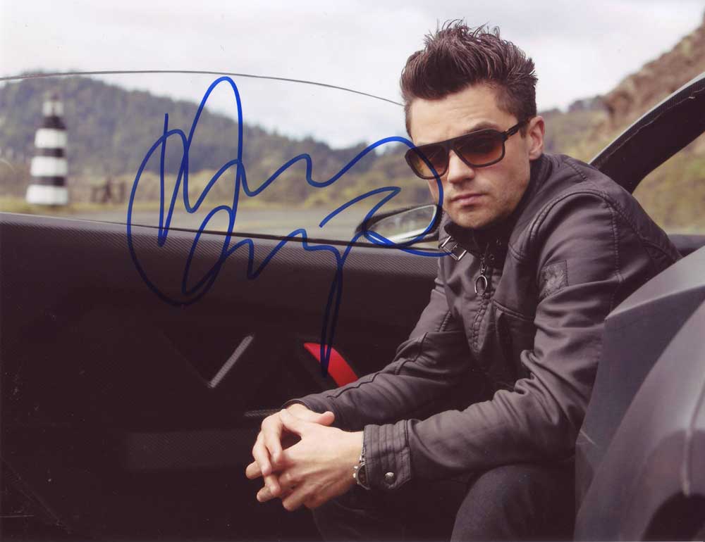 Dominic Cooper in-person autographed photo