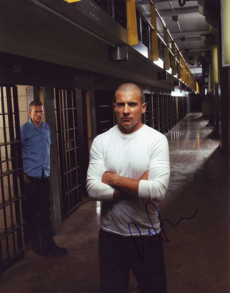 Dominic Purcell in-person autographed photo