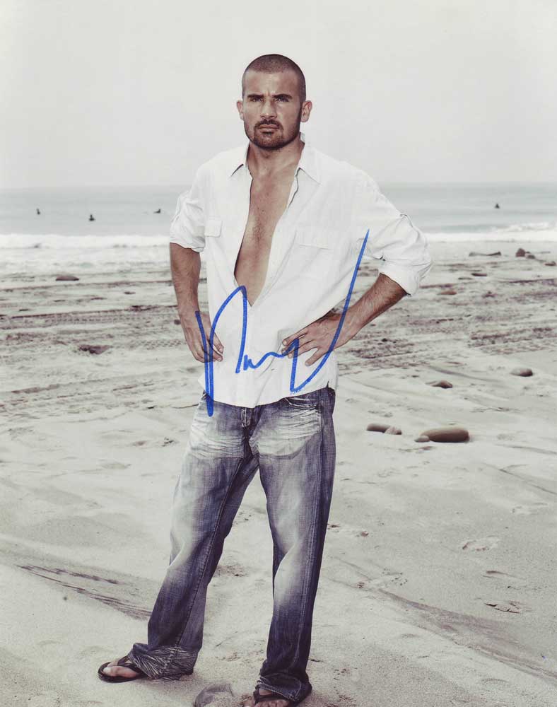 Dominic Purcell in-person autographed photo