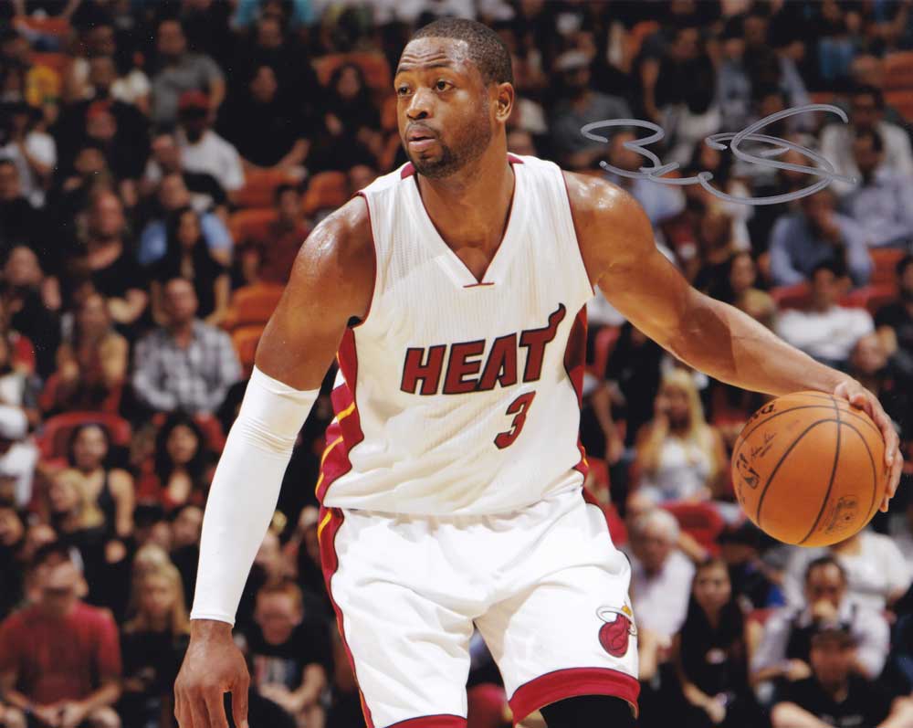 Dwyane Wade In-person Autographed Photo