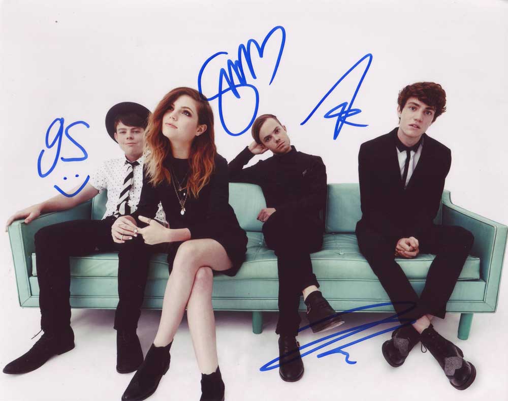 Echosmith in-person autographed photo