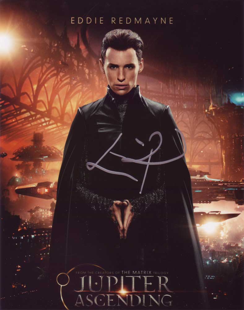 Eddie Redmayne in-person autographed photo