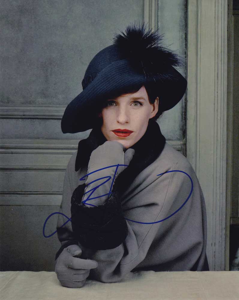 Eddie Redmayne in-person autographed photo