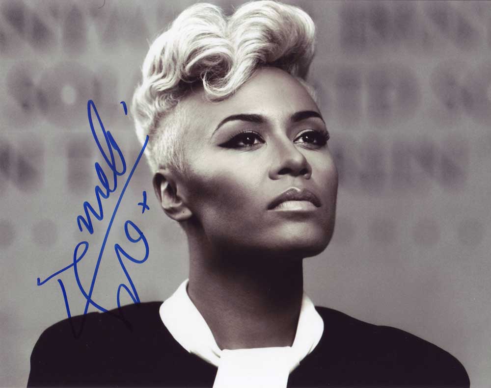 Emeli Sande in-person autographed photo