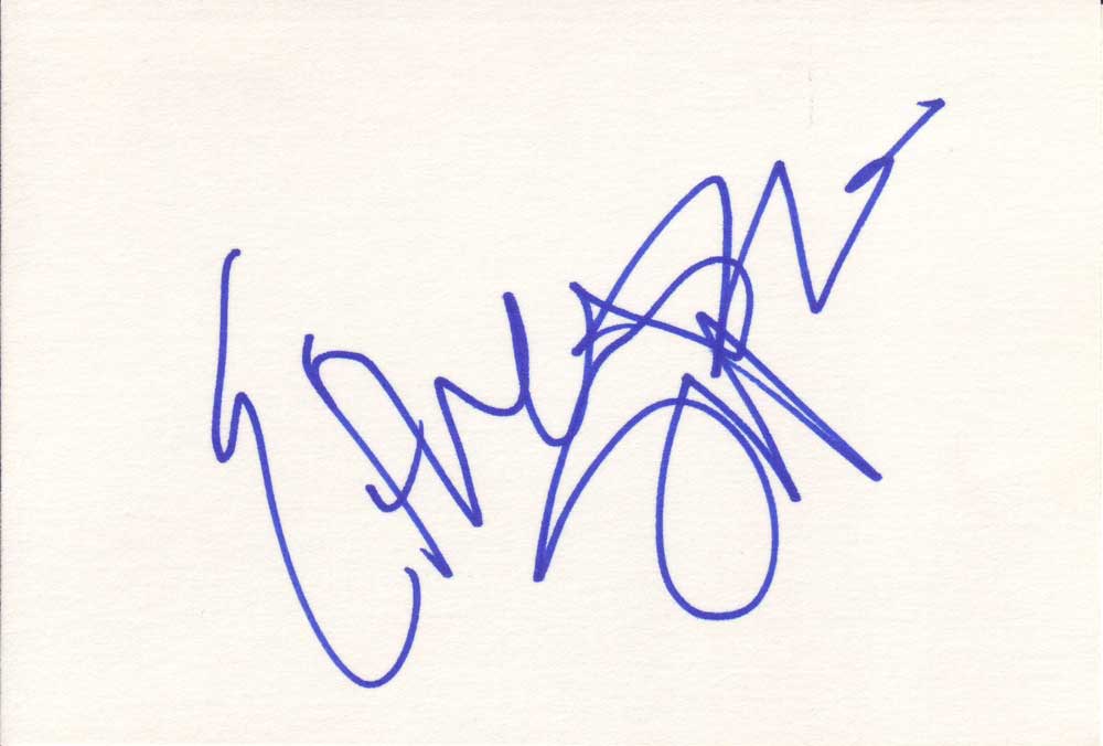 Ethan Suplee Autographed Index Card