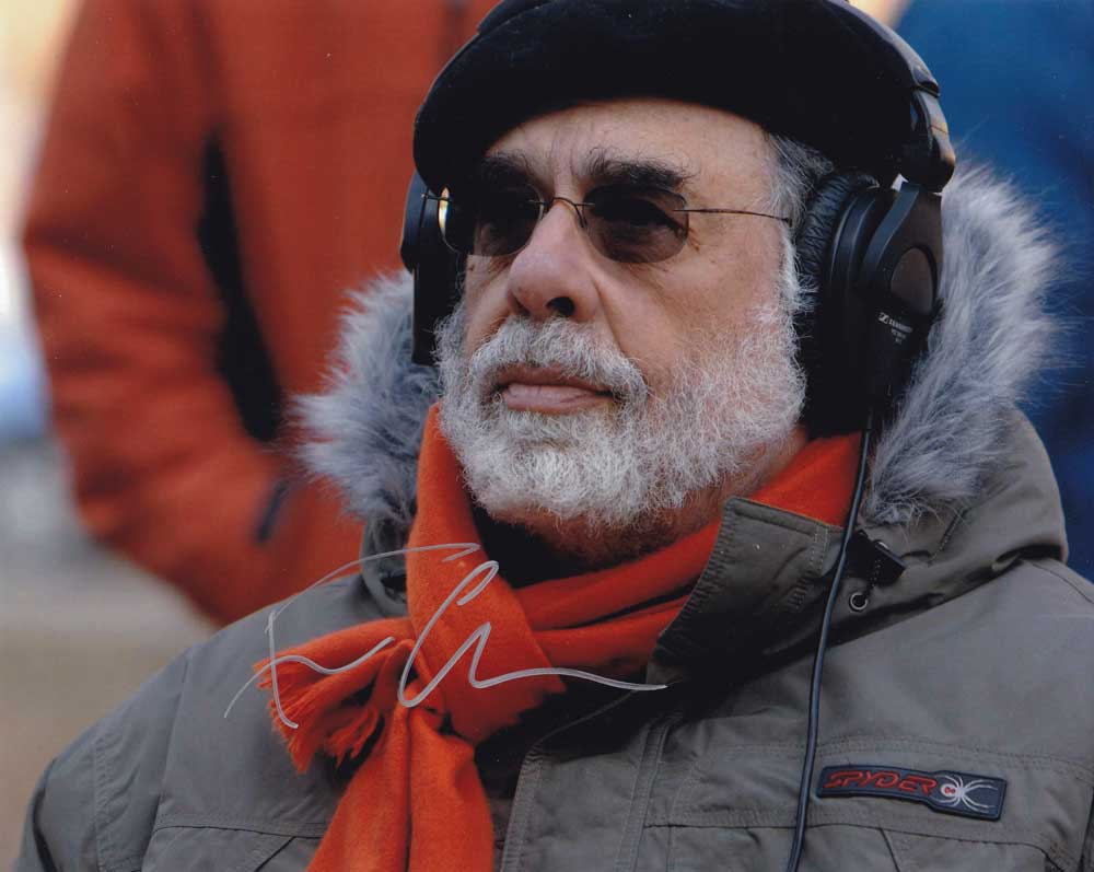 Francis Ford Coppola in-person autographed photo