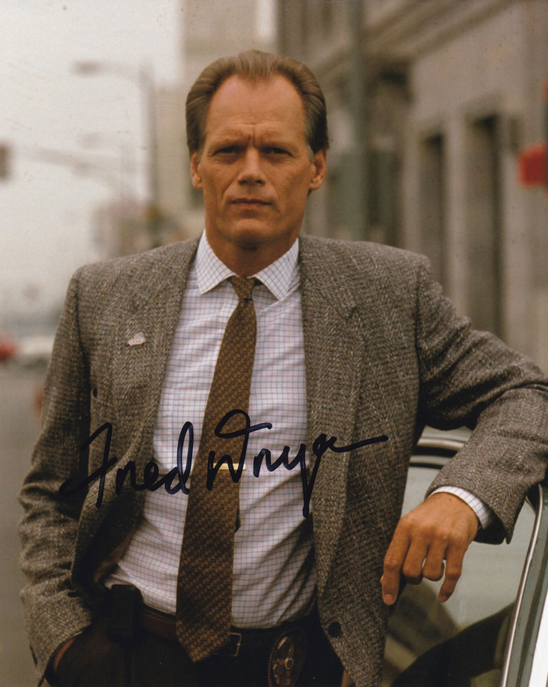 Fred Dryer in-person autographed photo