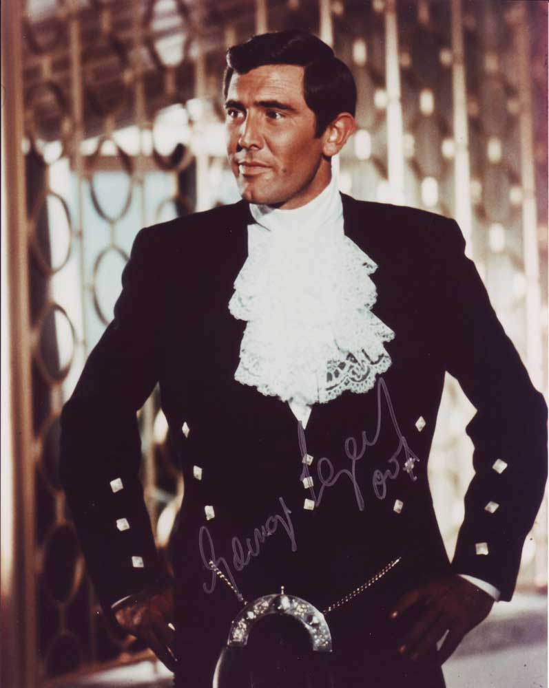 George Lazenby in-person autographed photo