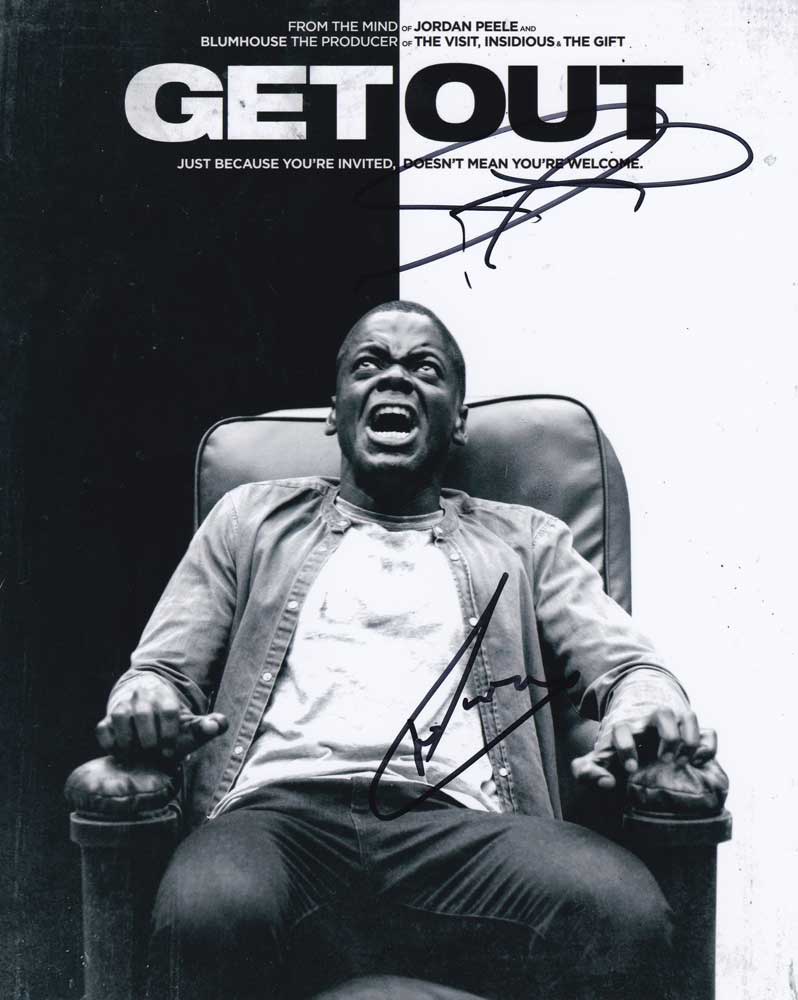 Get Out In-person autographed Cast Photo