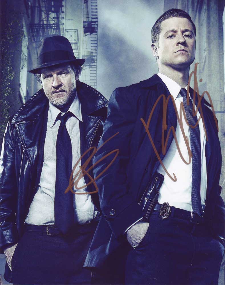 Gotham in-person autographed cast photo