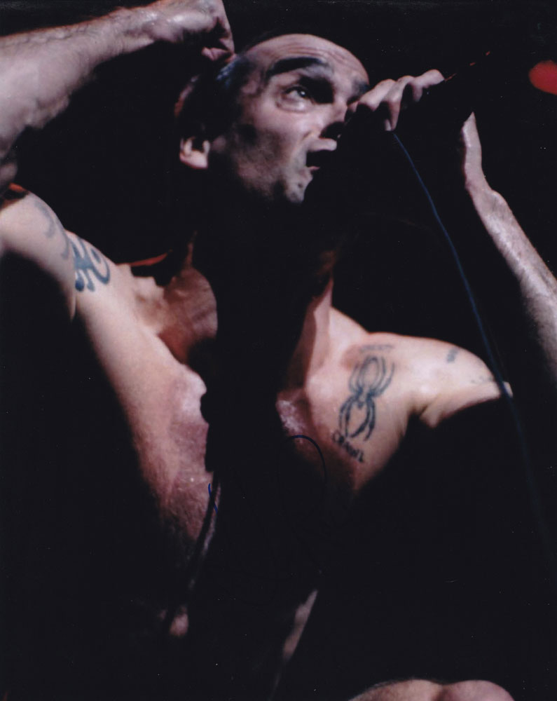 Henry Rollins in-person autographed photo
