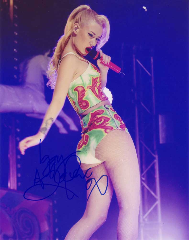 Iggy Azalea in-person autographed photo