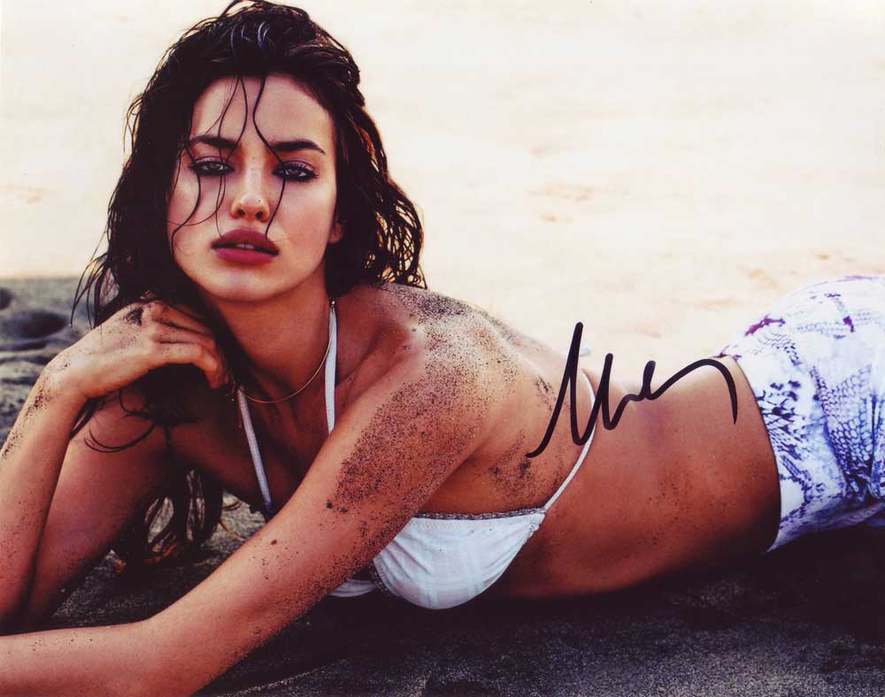 Irina Shayk in-person autographed photo