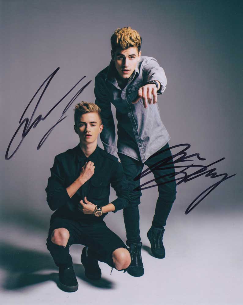 Jack & Jack in-person autographed photo