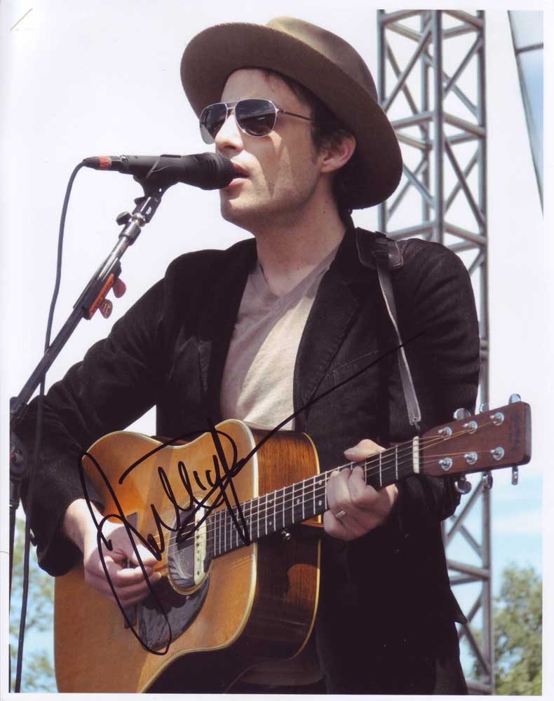 Jakob Dylan In-Person Autographed photo