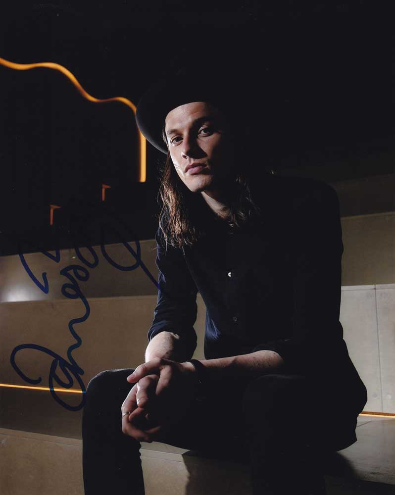 James Bay in-person autographed photo