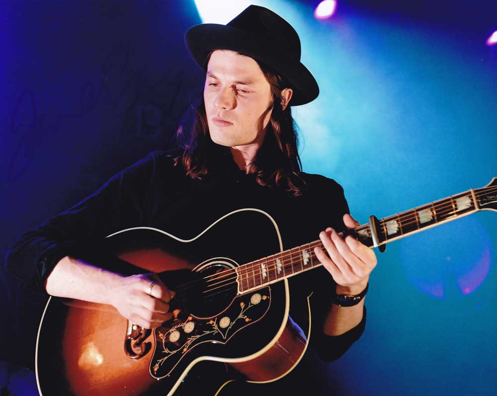 James Bay in-person autographed photo